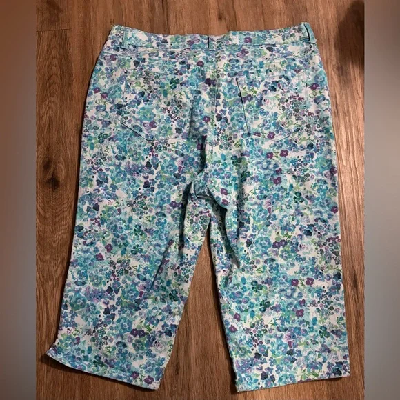 Gloria Vanderbilt Amanda Capris - Size 16W - Picture 3 of 6